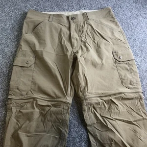 Pantalones cortos de senderismo Kuhl para hombre 34x30 marrón renegado convertibles sigilosos con cremallera - Imagen 1 de 14