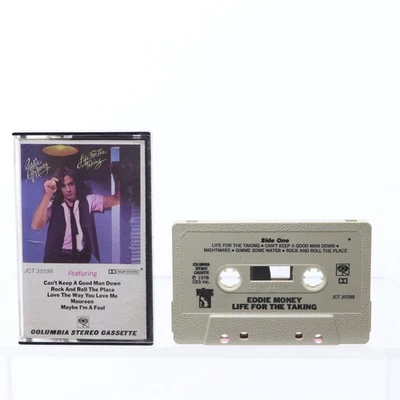 Eddie Money Life For The Taking Cassette Tape 1978 - Image 1 of 2