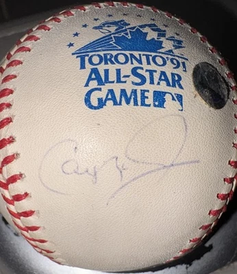 CAL RIPKEN Signed Autographed 1991 All Star Baseball 1/1  Tri-Star- MLB-PSA Cert - Image 1 of 4