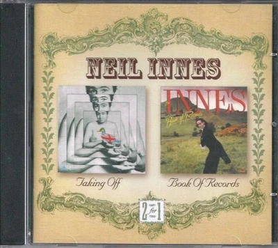 NEIL INNES Taking Off/Innes Book Of Records (CD, 2004, Hux Records) 2 on 1 CD! Foto 1 de 4