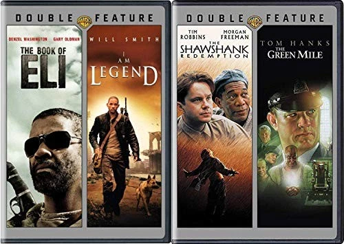 4 DVD Bundle Shawshank Redemption & The Green Mile + Book of Eli & I Am Legend - Image 1 of 1