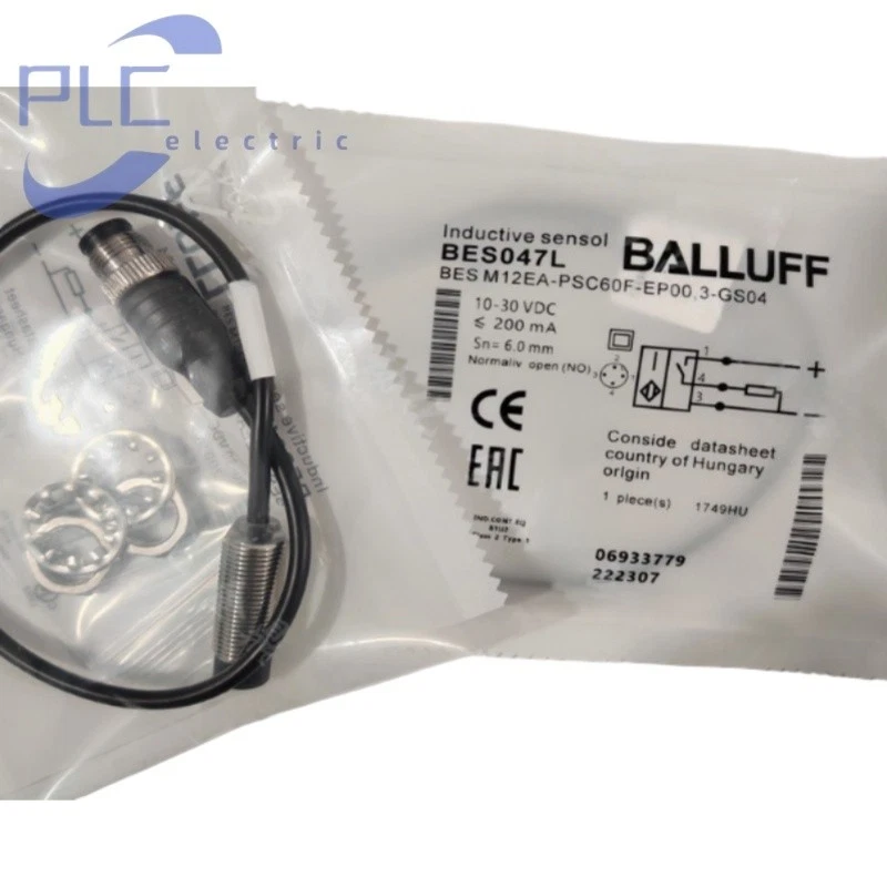 BALLUFF BES047L BES M12EA-PSC60F-EP00,3-GS04 sensor brand new free shipping - Image 1 of 1