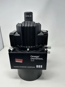 Omega Testina Ingranditore Universale 4x5 con Condensatore Testata - Si Illumina - Funzionante - Foto 1 di 13
