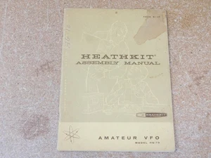 Heathkit HG-10 Ham Radio Amateur VFO User Manual + Schematics (original) - Picture 1 of 1