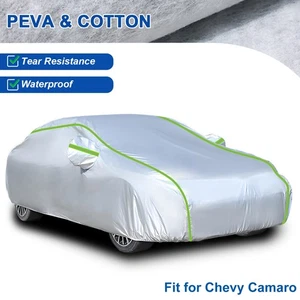 Outdoor Car Cover 6 Layers Thickened Snow Waterproof Custom Fit For Chevy Camaro - Picture 1 of 12