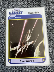 Star Wars 2 Disney Limit Sammelkarten German Magazine Trading Card Raumschiffe - Picture 1 of 1