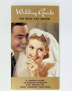 Folleto de guía de boda 1957 para novia y novio - Imagen 1 de 5