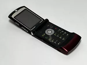 Motorola RAZR V3m Red - No battery - UNTESTED - Picture 1 of 3