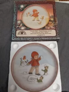 Enesco Memories of Yesterday Platte ""Look Out - Something Good Is Coming Your Way - Bild 1 von 4