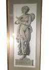 Angel L’Hiver Framed and Matted 56” x 26” From the Estate of Ivan Lendl