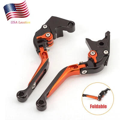 Palancas de freno de embrague extensible plegables CNC para Yamaha YFM700R Raptor 2011-2017 Foto 1 de 4