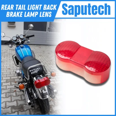 LUZ TRASERA ORIGINAL SUZUKI GT185 GT380 GT500 GT750 LENTE LÁMPARA FRENO TRASERO Foto 1 de 4