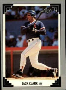 A6827- 1991 Leaf Baseball Card #s 201-400 +Rookies -You Pick- 15+ FREE US SHIP - Picture 1 of 381