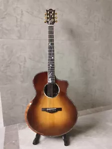 STANSEN Sunburst T-920C 41" Solid Spruce Top Acoustic Guitar Rosewood Body - Picture 1 of 7