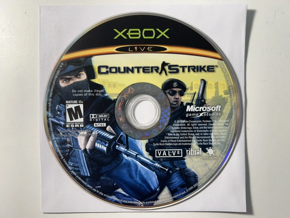 Counter-Strike Xbox Game (2003) - Acceptable Condition, Fast Shipping! - Image 1 of 1