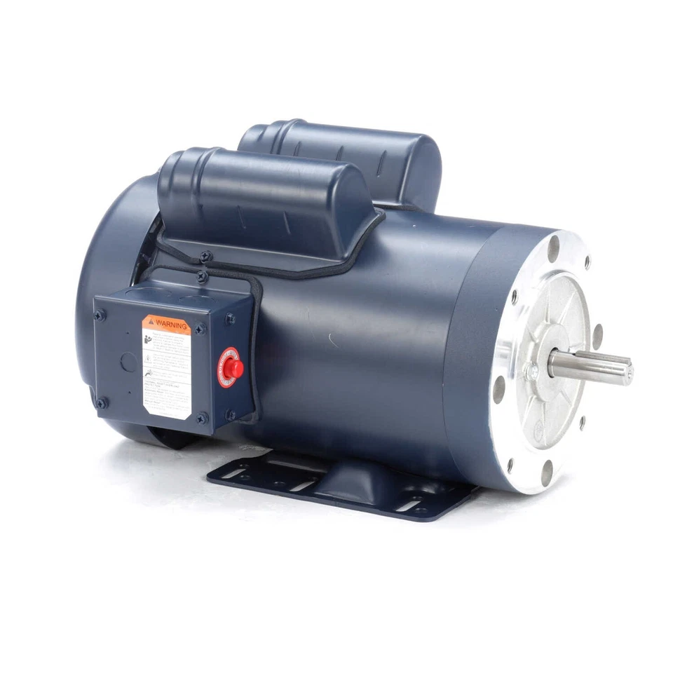 LEESON Electric Motor 115048.00 3 HP 3450 RPM 1ph 208-230 Volt 56hc Frame