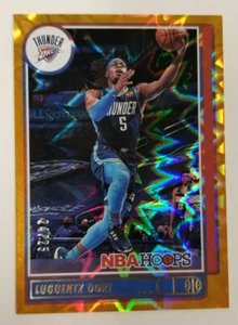Luguentz Dort 2021-22 NBA Hoops #33 Orange Explosion /25 Oklahoma City Thunder - Foto 1 di 5