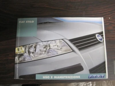 LIBRETTO USO E MANUTENZIONE FIAT STILO ANNO 2002 - Immagine 1 di 2