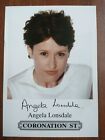 Angela Lonsdale *Emma Watts* Coronation Street Pre-Signed Autograph Cast Card