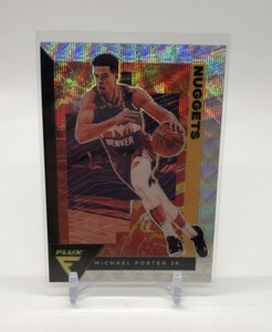 2020-21 Flux Michael Porter Jr. Silver Wave Parallel #45 Asia Tmall