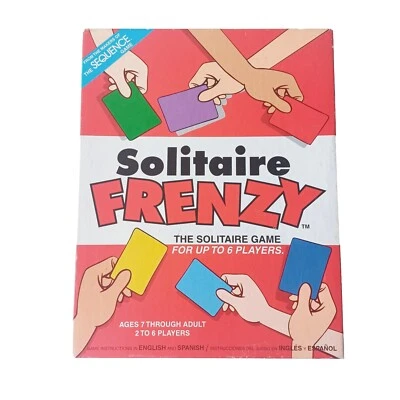 Solitaire Frenzy Board Game 2002 Pre-Owned Complete English/Spanish - Image 1 of 4