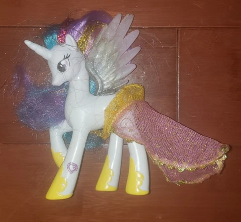 My Little Pony G4 FIM Princess Celestia MLP Brushable Figure Canterlot Castle #4 Cover