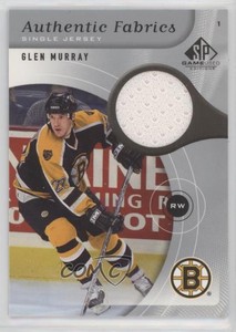 2005-06 SP Game Used Edition Authentic Fabrics Glen Murray #AF-GM
