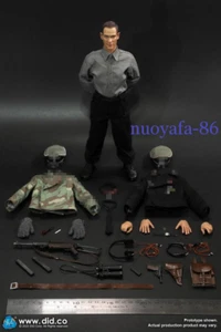 Figura de acción masculina DID D80160 1/6 WWII Armored Commander Jagger juguetes coleccionables - Imagen 1 de 9