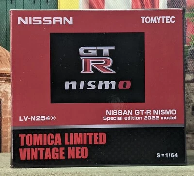 TOMICA LV-N254e 2022 NISSAN GT-R NISMO SPECIAL EDITION TOMICA LIMITED NEO SERIES - Image 1 of 4