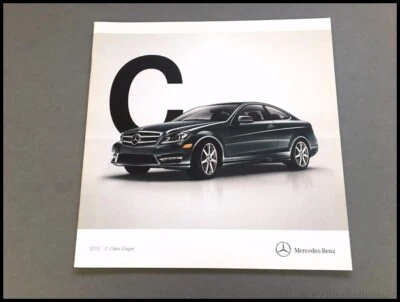 2015 Mercedes Benz C-Class Coupe 30-page Brochure Catalog  C250 C350 C63 AMG Foto 1 de 4