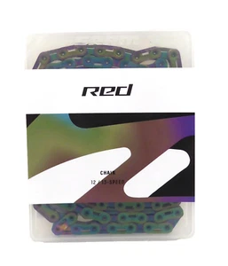 SRAM RED Flattop Chain - 12-Speed, 126 Links, Flattop, PowerLock, Rainbow, E1 - Picture 1 of 2