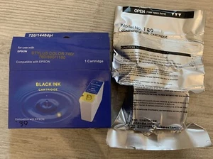 One-PRINT Black Ink Cartridge 189 NEW - Picture 1 of 5
