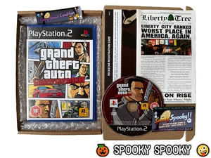 Grand Theft Auto Liberty City Stories PS2 - UK PAL VGC with Map and Reg - Picture 1 of 11