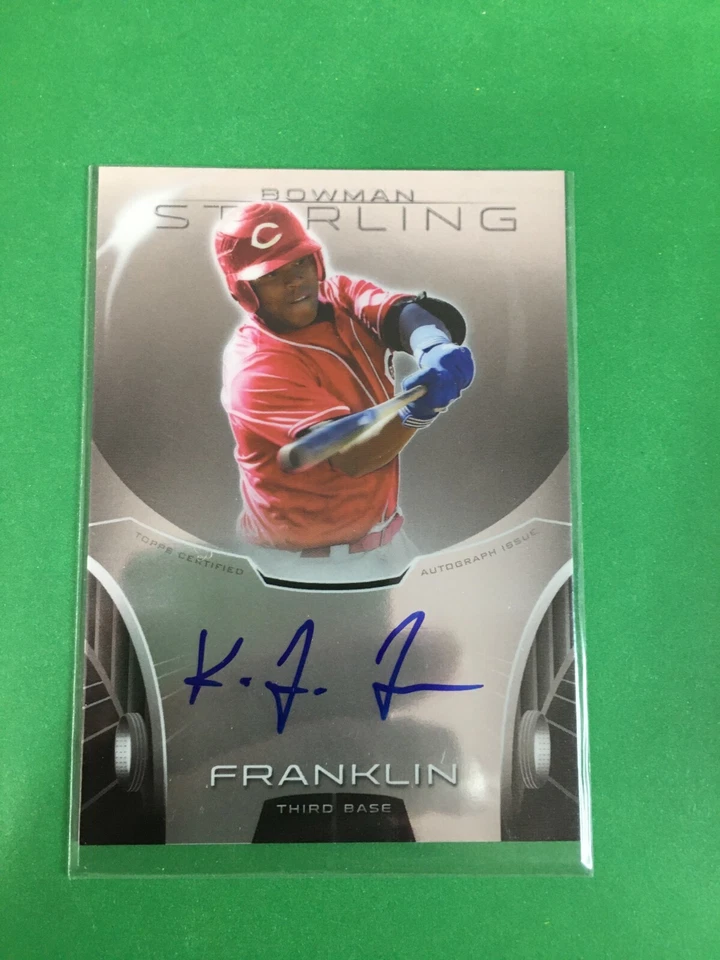 F148,156 2013 Bowman Sterling Prospect Autographs #KF Kevin Franklin REDS - Image 1 of 1
