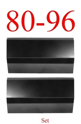 Recubrimiento exterior 80 96 Ford Extended Super Cab Corner, juego, camioneta F150 F250 F350, nuevo en caja Foto 1 de 4