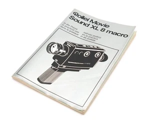 Rollei Movie Sound XL Macro Super 8 Camera Instruction Manual - UK Dealer - Picture 1 of 2