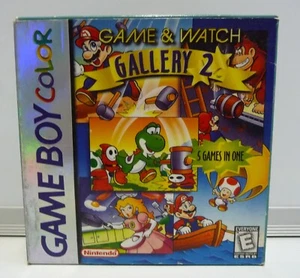GAME & WATCH GALLERY 2 NINTENDO GAME BOY COLOR NINTENDO CIB 1998 - Picture 1 of 11
