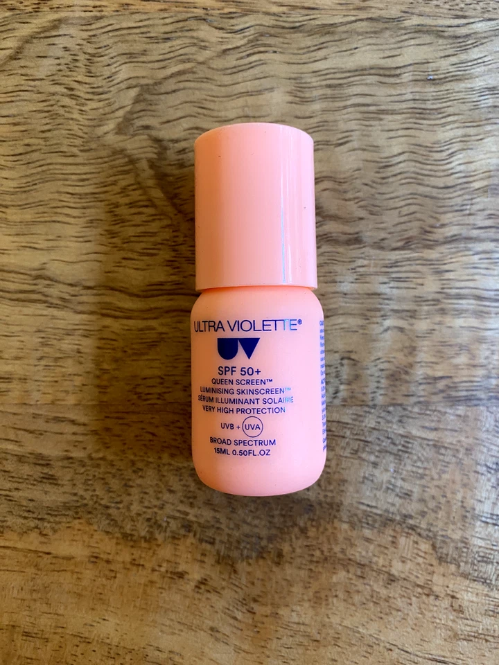 Ultra Violette SPF50+ Queen Screen Luminising Serum Sunscreen 15ml Mini Size