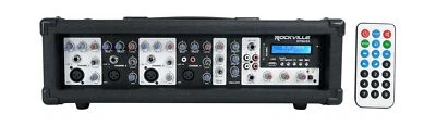 Rockville RPM48S 2000w Powered 4 Channel Mixer/Stereo Amplifier w Bluetooth/E... - Image 1 of 4