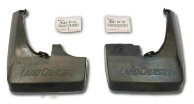 Toyota OEM Land Cruiser 70 Series 1990-04 Rear Mud Guards Flaps Splash Genuine - Imagem 1 de 4