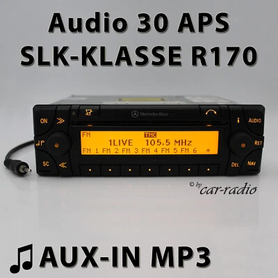 Mercedes R170 Navigationssystem Audio 30 APS MP3 AUX-IN W170 Radio SLK-Klasse - Bild 1 von 4