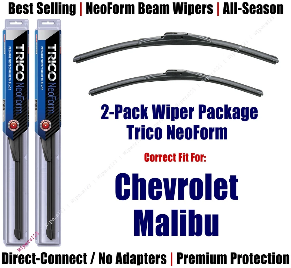 Limpiaparabrisas NeoForm Super Premium 2pk apto para Chevrolet Malibu 2004-2007 - 16220/200 Foto 1 de 1