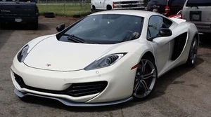 McLaren MP4 12C Custom Front Lower Spoiler FRP Composite 2011-14 USA Satin Black - Bild 1 von 13