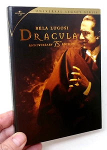 DRACULA (1931) 75TH ANNIVERSARY 2-DVD TOD BROWNING BELA LUGOSI BONUS EXTRAS! NM - Imagen 1 de 5