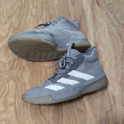 Adidas Shoes Mens Size 12 Pro Next 2019 Grey Basketball - Image 1 of 4