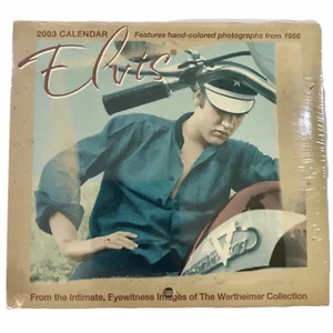 Elvis Presley Kalender versiegelt 2003 mit handkolorierten Fotos von 1956 - Bild 1 von 10