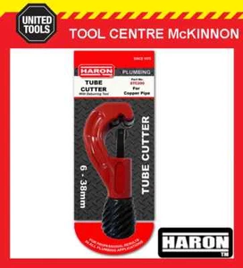 HARON STC200 6-38mm DELUXE COPPER PIPE & TUBE CUTTER WITH DEBURRER - Picture 1 of 2