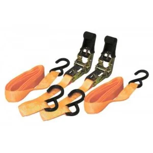 Rolson 2pc 25mm Ratchet Tie Down 4.5mtr On Rack 44202 - Picture 1 of 2