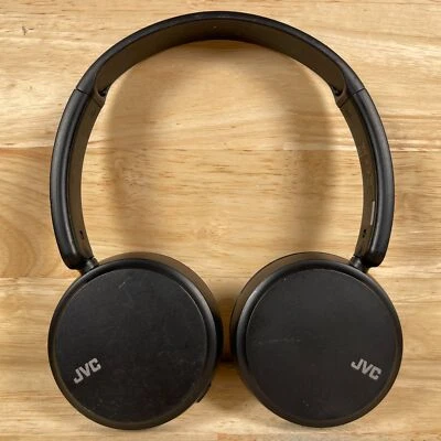 JVC HA-S35BT Black Bluetooth Flat Foldable On-Ear Wireless Casual Headphones - Image 1 of 4