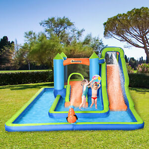 5 in 1 Inflatable Bounce House, Bouncy Castle with Blower